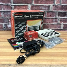 DEFECTIVE Vintage 1983 TRS80 MC10 Micro Color Computer 263011 Box wExtra G3D picture