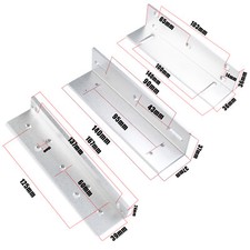 ZL Bracket For for Electric Magnetic security Lock Inward Door 180KG 350Lbs New picture