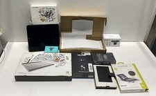 Wacom Mixed Electronics Lot 10 Piece Webcams Tablets Networking For Parts picture