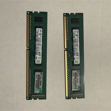 Samsung DDR3 PC3-10600 DIMM ECC RAM 2x2GB 4GB Lot 240-Pin M391B5273DH0-YK0 picture