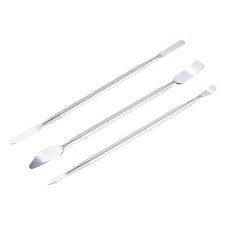 3pcs Metal Spudger Kit Mini Crowbar Flat Head Stainless Steel Pry Bar Tools picture