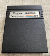 Super Games Commodore 64 / Cartridge, Used, Working, 3 Games picture