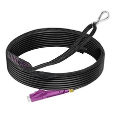 RamboCables OM4 LC to LC Fiber Patch Cable Outdoor 164ft/50m picture