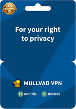- 12 Months for 5 Devices - No-Log VPN Service for Your Privacy picture