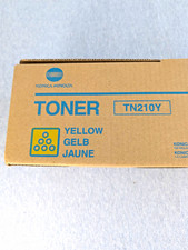 Konica Minolta Genuine TN210Y Yellow Laser Toner Cartridge 8938-506 picture