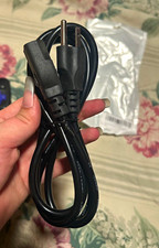 Foxtec 5ft Black Standard AC Power Cord NEMA 5-15P to IEC C13 picture