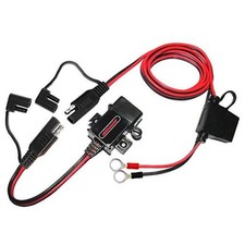 MP0609AA 3.1Amp Motorcycle USB c) - SAE USB Adapter & Terminal Harness W/ Caps picture