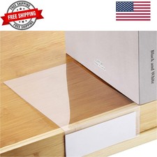50 Pcs Library Shelf Label Holders 7.6 x 4 Inch Moveable Shelf Markers for Cl... picture