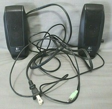 Logitech S120 Desktop Speaker System - Black picture