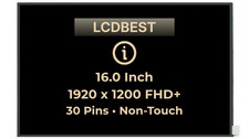 NV160WU2-M20 Laptop LCD Screen 16.0 Inch Matrix Display Panel 1920*1200 picture