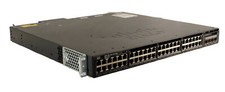 Cisco WS-C3650-48PD-L 48 Port PoE+, 2 Port 10G SFP+, LAN Base Switch 3650 1025W picture