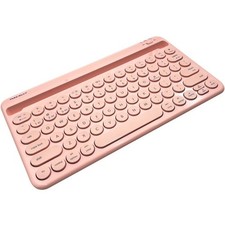 Macally Rechargeable iPad Bluetooth Compact Keyboard Quick Switch 3 Devices picture