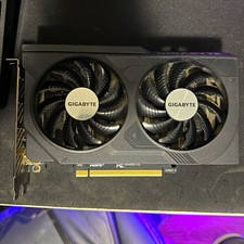 GIGABYTE NVIDIA GeForce RTX 4060 PCIe x16 HDMI Dual Fan Heatsink GPU picture