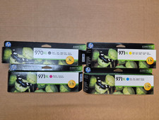 4x Genuine HP 970XL + 971XL ink cartridges - FREE UK DELIVERY VAT included picture