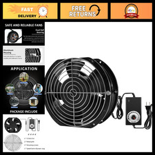 High-Speed Dual Ball Axial Ventilation Fan 172mm x 51mm Adjustable Speed Cooling picture