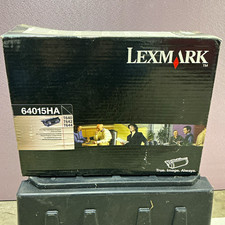 Lexmark Genuine Original 64015HA Black High Yield Laser Toner T640 T642 T644 picture
