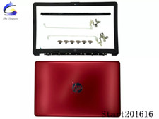 New HP 15-DA 15-DB 15-DR 15-DX 15-DS LCD Back Cover / Front Bezel/LCD Hinges Red picture