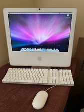 Apple Mac OS X Model: iMac G5 with Power cord, Keyboard and mouse picture