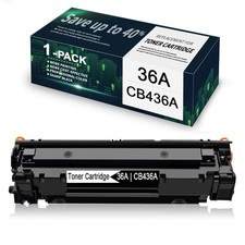 1 Pack Black CB436A Toner Cartridge for HP Laserjet M1522n MFP M1523nf M1120 picture