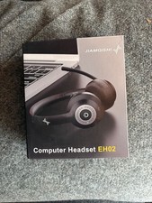 JiamoQishi Computer Headset EH02 Wired & Wireless With ENC Noise Cancelling picture
