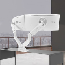 Pixio PS2D Dual PS2S Single Heavy Duty Monitor Arms Desk Stand 75x75mm 100x100mm picture