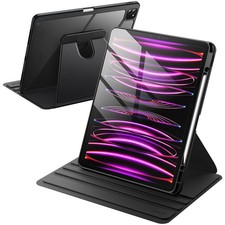 JETech Rotating Case for iPad Pro 12.9-Inch 2022/2021/2020/2018, Auto Wake/Sleep picture