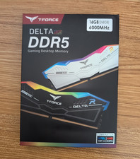 TeamGroup T-Force Delta White RGB 16GB (2x8GB) DDR5 6000MHz RAM picture