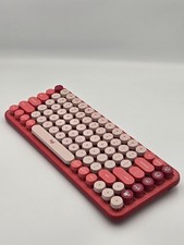 Logitech POP Keys Wireless Mechanical Keyboard Heartbreaker Rose Emoji Keys picture