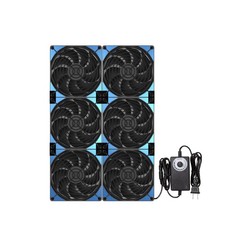 Upgraded 120mmx6 720mm Adjustable PC Ventilation&Exhaust Fan with Speed Contr... picture
