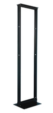 2 Post 42 RU Open Frame IT Network Aluminum Relay Server Rack VR4-421 picture