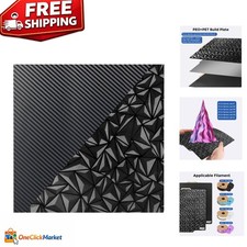 High-Quality Double-Sided Build Plate for 3D Printing - 257x257mm for Bambu Lab picture
