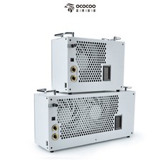 OCOCOO QC01 External Water Cooling Radiator Pump Fan Integrated Temp Display ITX picture