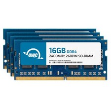 OWC 64GB (4x16GB) DDR4 2400MHz Memory RAM Upgrade for Mid 2017 iMac 27