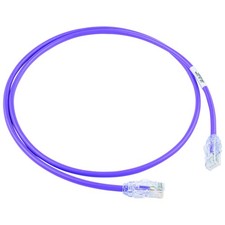 PANDUIT LAN Cable Cat6A Ultra-thin Professional 5m Purple picture