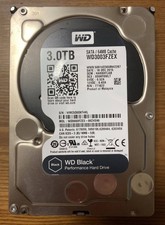 [Rare model] Western Digital WD Black WD3003FZEX 3.5-inch HDD 3TB (Creative pro picture