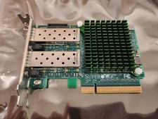 SuperMicro AOC-STGN-I2S V2.11 Dual Port 10GB SFP+ 10GB Card Low Profile picture