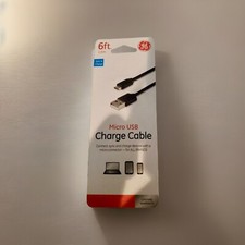 Ge Jasco Micro- USB Charge Cable - 6 Foot - #34465 picture