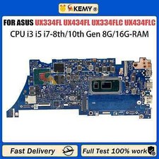 UX334FL For ASUS UX434FL UX334F UX334FLC UX434FLC Motherboard I3 I5 I7 8G/16G picture
