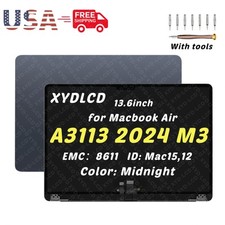 13.6in for Macbook Air A3113 EMC 8611 LCD Screen Assembly Replacement (Midnight) picture