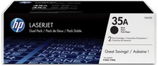 HP 35AD CB435AD Genuine Black Toner 2-Pack for LaserJet P1006 LaserJet P1005 picture