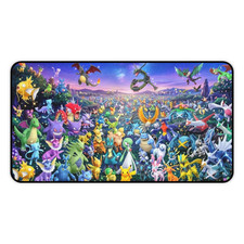 P-Pokemon Ash Ketchum And Pikachu Grande Mousepad Large Gaming Mouse Pad DA245TN picture