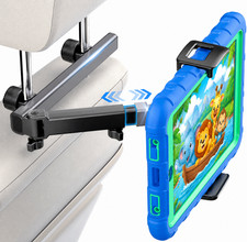 Car Headrest Tablet Holder Backseat iPad Mount for Kids 4.7-11.9