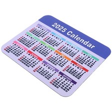 Desk Mat Mouse Pad Gaming for Women Computer 2025 Calendar Mousepad picture