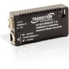 Transition Networks Mini Gigabit Ethernet Media Converter (m-ge-psw-sfp-01-na) picture