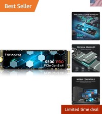 S500 Pro 256GB NVMe SSD - 3000MB/s PCIe 3.0 M.2 Drive for Laptops & Desktops picture