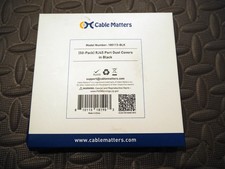 Cable Matters RJ45 Port Black Dust Covers 50-pack picture