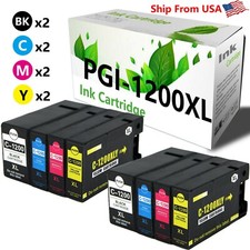 8-Pack PGI-1200XL PGI1200 Ink Cartridge for MAXIFY MB2320 MB2720 Printer picture