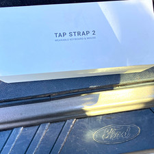 Tap Strap 2 Wearable Keyboard & Mouse, Wireless Bluetooth, English picture