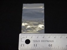 NEW 100Pcs 4cmX6cm 2mil Premium Reclosable Seal Ziplock Plastic Clear Bags picture