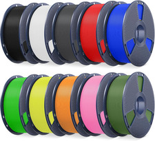 3D Printer Filament Bundle, PLA Plus2.0 Filament 10KG 1.75Mm, Neatly Wound Filam picture